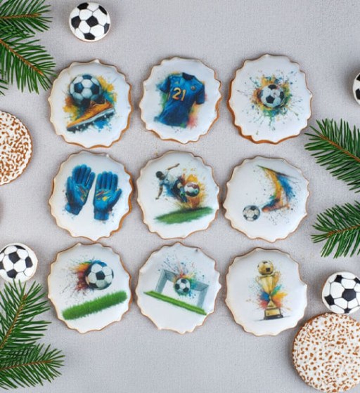 amigo invisible ideas galletas de futbol
